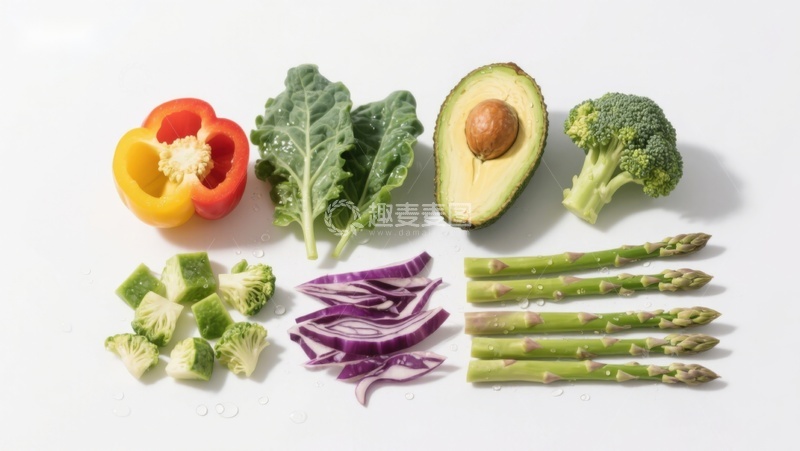 高清大图下载【趣麦麦图】新鲜蔬菜食材摆拍