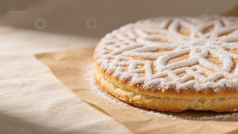 高清大图下载【趣麦麦图】精致糖霜装饰的糕点