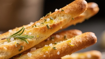 香草橄榄油面包棍