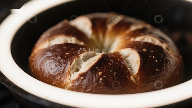 高清大图下载【趣麦麦图】新鲜出炉的面包特写