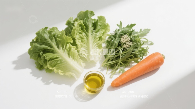 高清大图下载【趣麦麦图】新鲜蔬菜与橄榄油静物