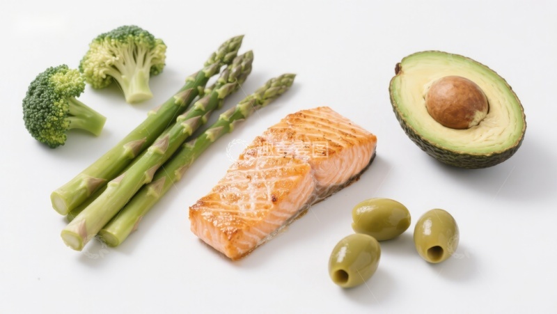 高清大图下载【趣麦麦图】健康食材组合展示