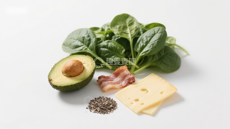 高清大图下载【趣麦麦图】新鲜食材组合展示