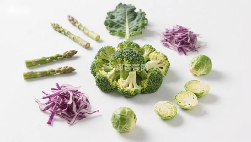 高清大图下载【趣麦麦图】新鲜蔬菜组合展示