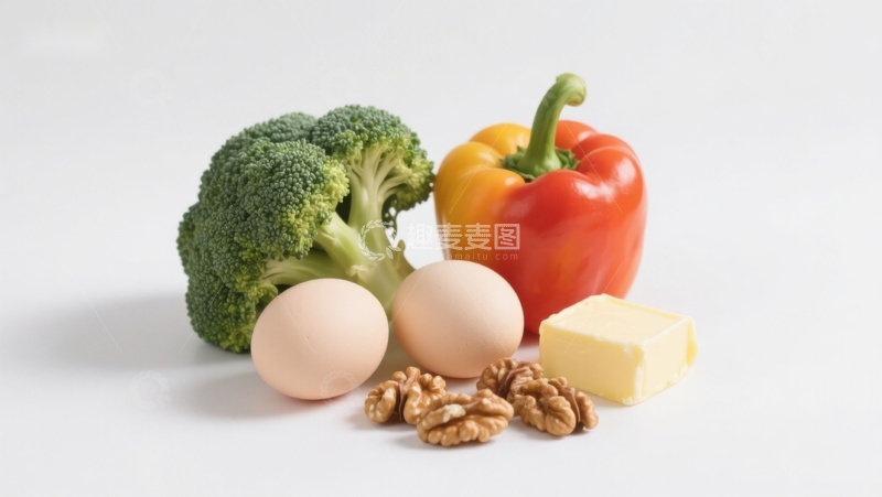 高清大图下载【趣麦麦图】新鲜食材组合展示