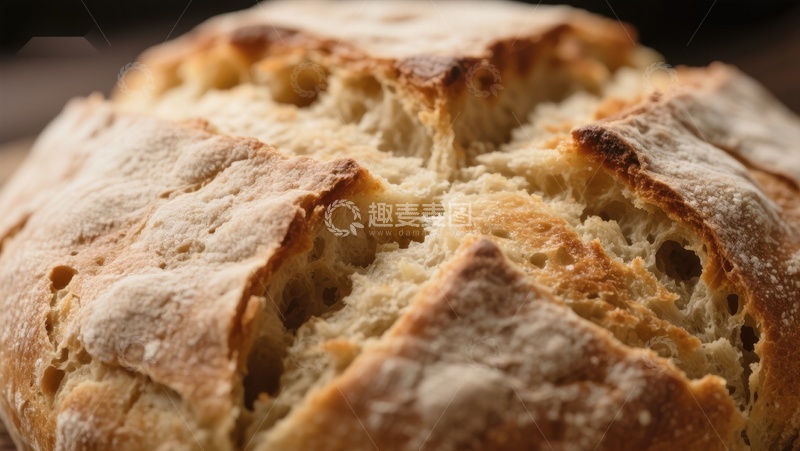 高清大图下载【趣麦麦图】新鲜出炉的面包特写