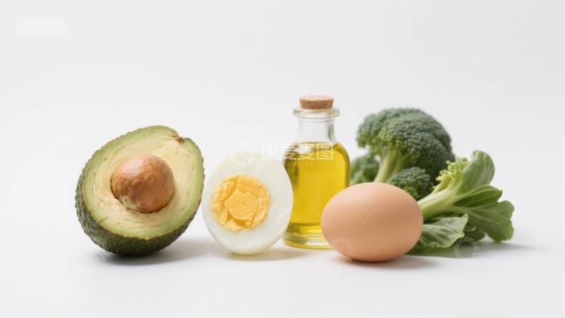 高清大图下载【趣麦麦图】健康食材组合展示