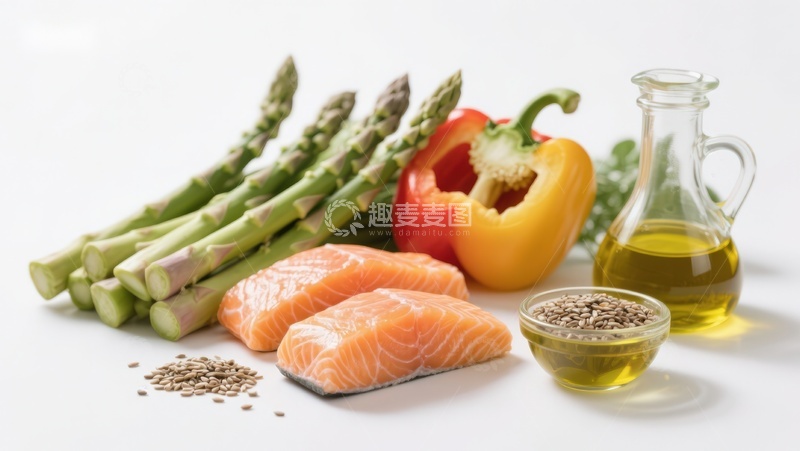 高清大图下载【趣麦麦图】新鲜食材组合展示