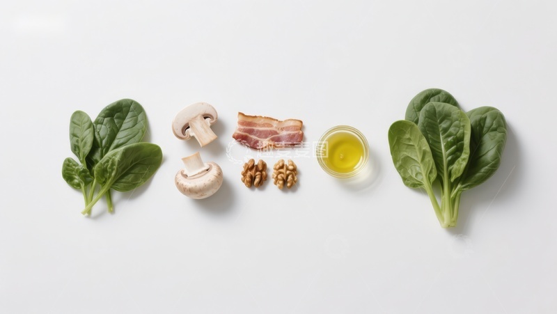 高清大图下载【趣麦麦图】食材平铺展示