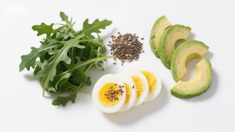 高清大图下载【趣麦麦图】健康食材组合展示