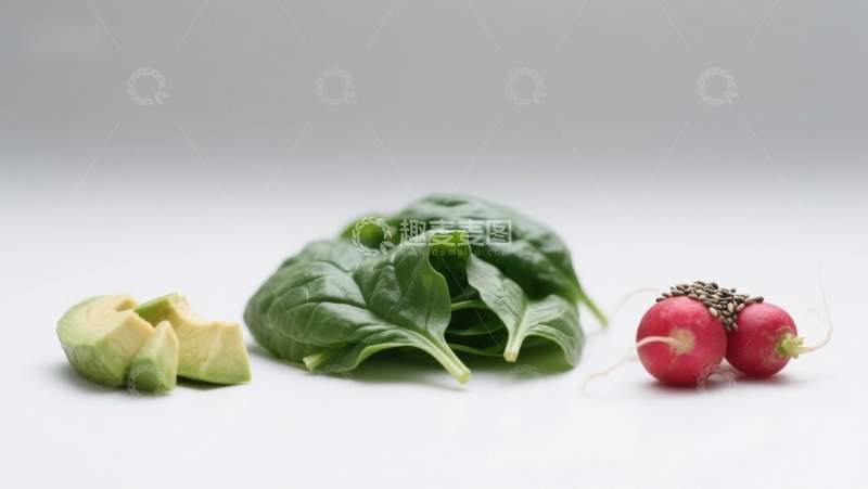 高清大图下载【趣麦麦图】新鲜蔬菜食材组合