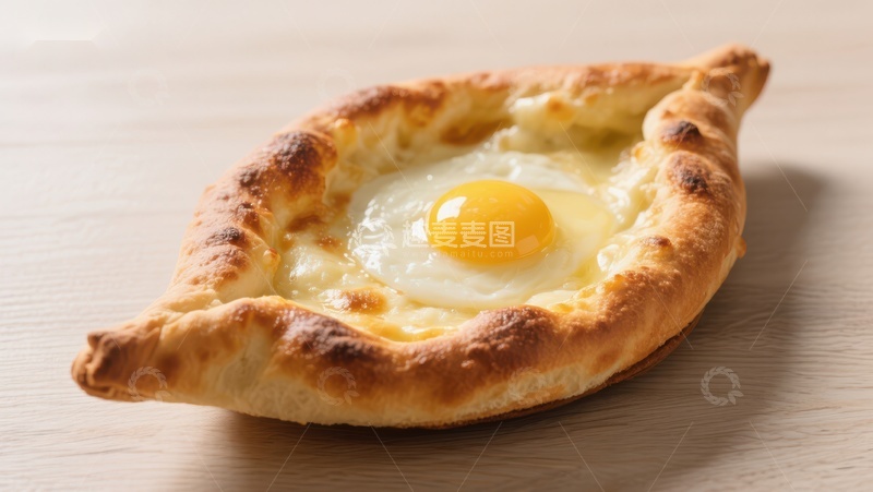 高清大图下载【趣麦麦图】蛋黄面包美食特写