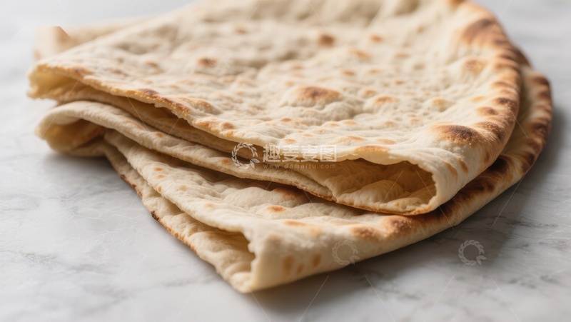高清大图下载【趣麦麦图】叠放的薄饼