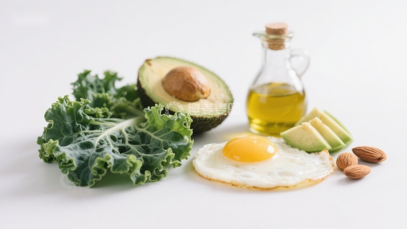 高清大图下载【趣麦麦图】健康食材组合展示