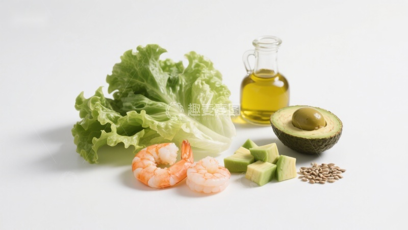 高清大图下载【趣麦麦图】新鲜食材组合展示