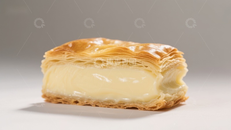高清大图下载【趣麦麦图】金黄酥皮奶酪糕点