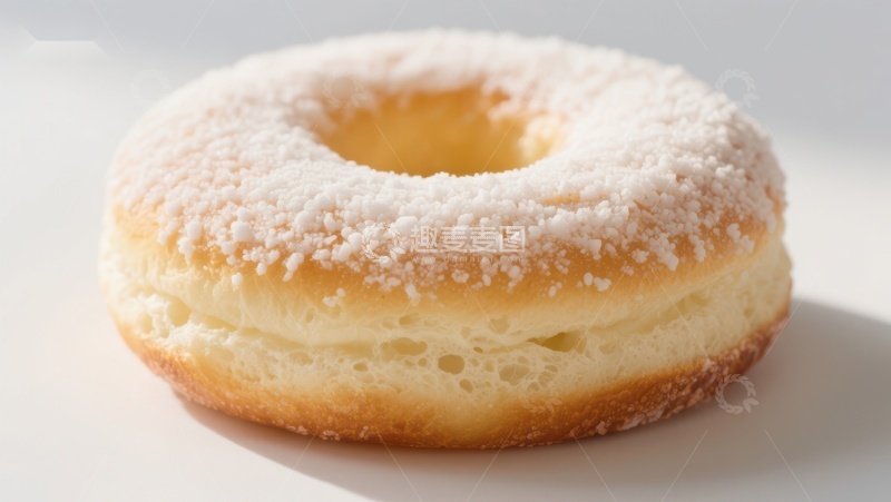 高清大图下载【趣麦麦图】糖粉甜甜圈特写