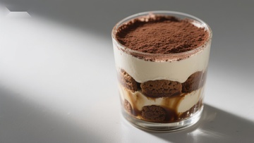 经典提拉米苏杯装甜点