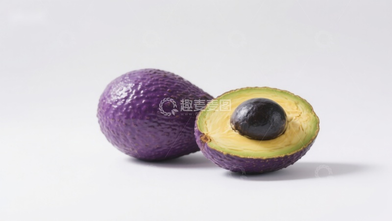高清大图下载【趣麦麦图】切开的牛油果特写
