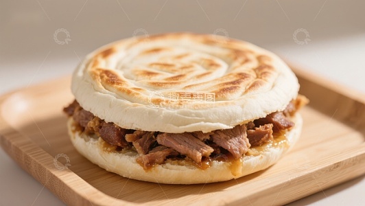 美味肉夹馍，传统中式美食