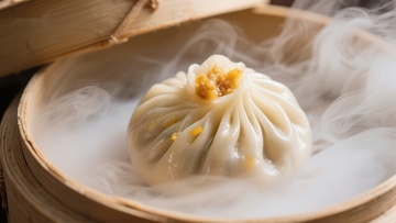 热气腾腾的包子