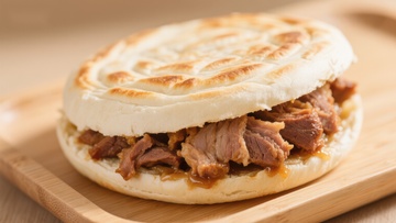 美味肉夹馍，传统中式美食