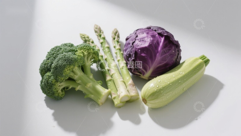 高清大图下载【趣麦麦图】新鲜蔬菜组合静物