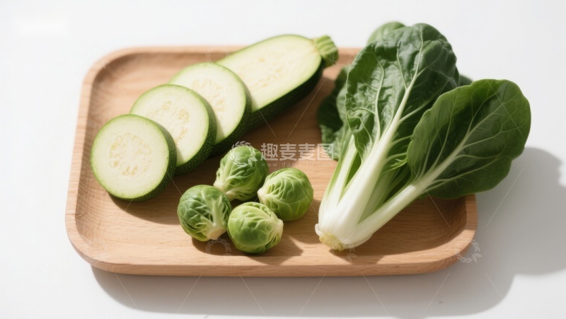 高清大图下载【趣麦麦图】新鲜蔬菜摆盘展示