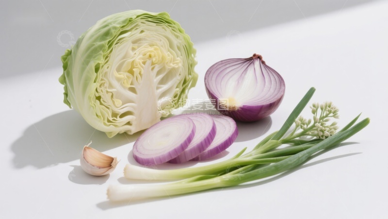 高清大图下载【趣麦麦图】新鲜蔬菜食材组合