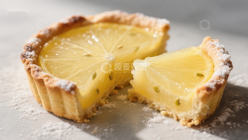 高清大图下载【趣麦麦图】柠檬挞特，清新美味