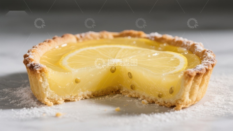 高清大图下载【趣麦麦图】柠檬挞特，清新美味