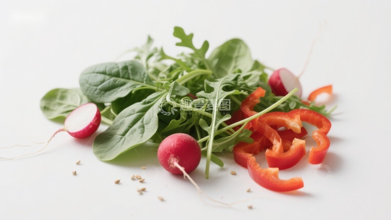 高清大图下载【趣麦麦图】新鲜蔬菜组合特写