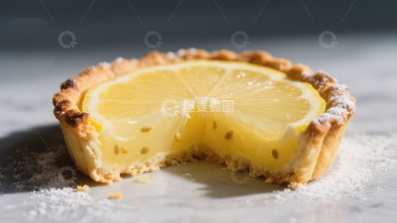 高清大图下载【趣麦麦图】柠檬挞特，清新美味