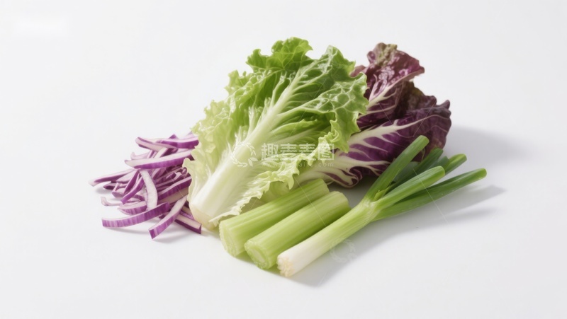 高清大图下载【趣麦麦图】新鲜蔬菜组合特写