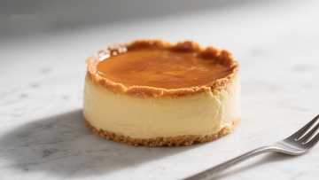 焦糖顶芝士蛋糕