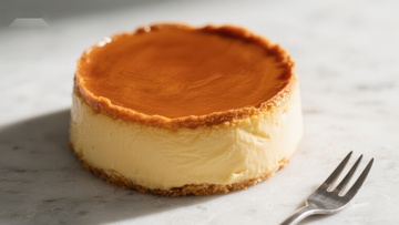 焦糖顶芝士蛋糕
