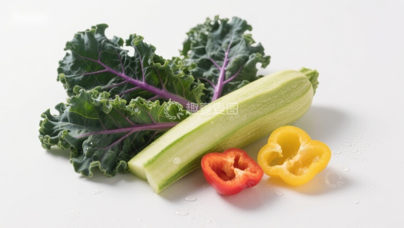 高清大图下载【趣麦麦图】新鲜蔬菜组合特写