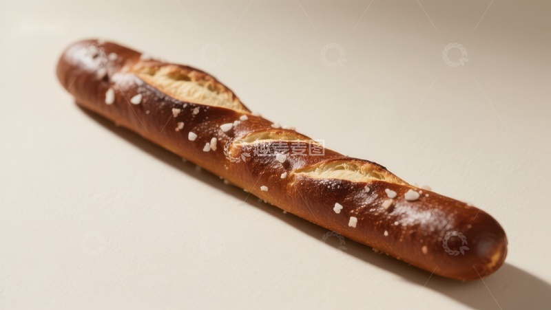 高清大图下载【趣麦麦图】新鲜出炉的法式长棍面包