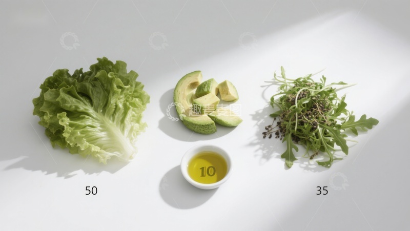 高清大图下载【趣麦麦图】新鲜蔬菜与橄榄油摆拍