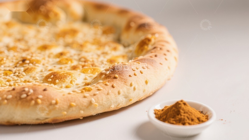 高清大图下载【趣麦麦图】香脆面包配香料粉