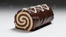 巧克力奶油蛋糕卷