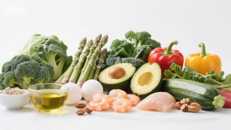 高清大图下载【趣麦麦图】新鲜食材组合展示