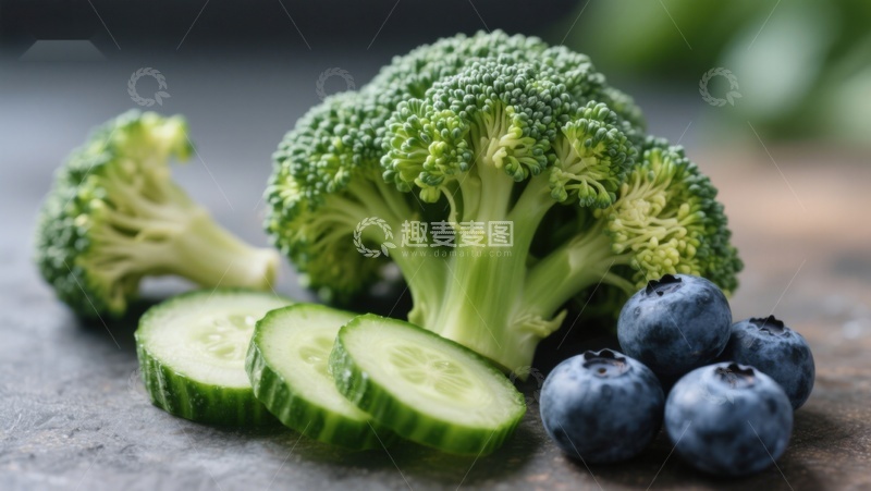 高清大图下载【趣麦麦图】新鲜蔬菜水果组合