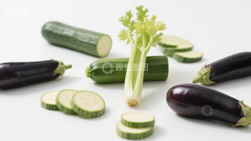 高清大图下载【趣麦麦图】新鲜蔬菜静物展示