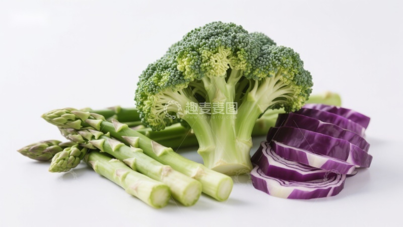 高清大图下载【趣麦麦图】新鲜蔬菜组合特写