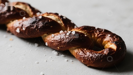 金黄酥脆的椒盐面包结