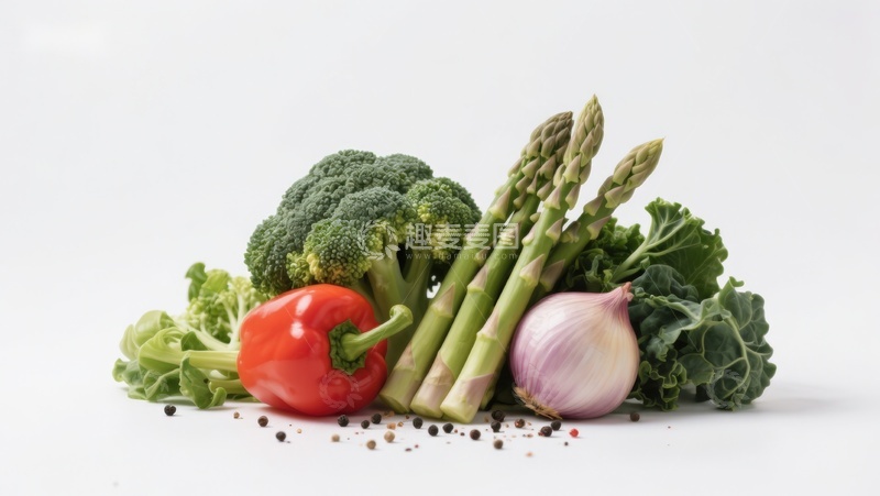 高清大图下载【趣麦麦图】新鲜蔬菜组合静物