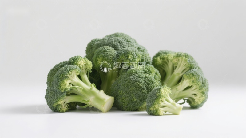 高清大图下载【趣麦麦图】新鲜西兰花特写