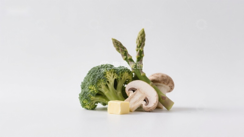 高清大图下载【趣麦麦图】新鲜蔬菜与黄油组合