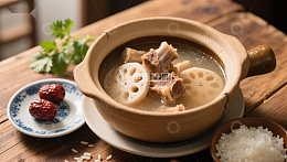 莲藕排骨汤，滋补养生美食